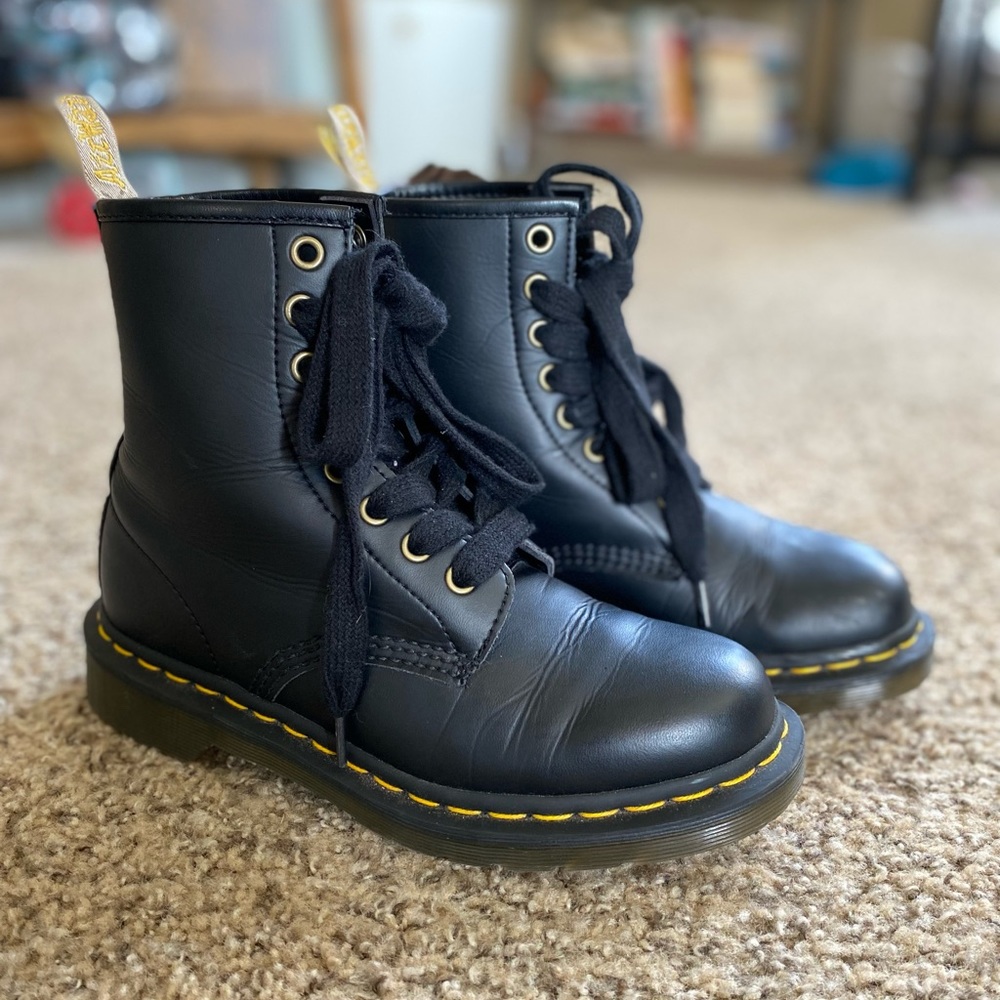 1460 Smooth Vegan Leather Dr. Martens Boots